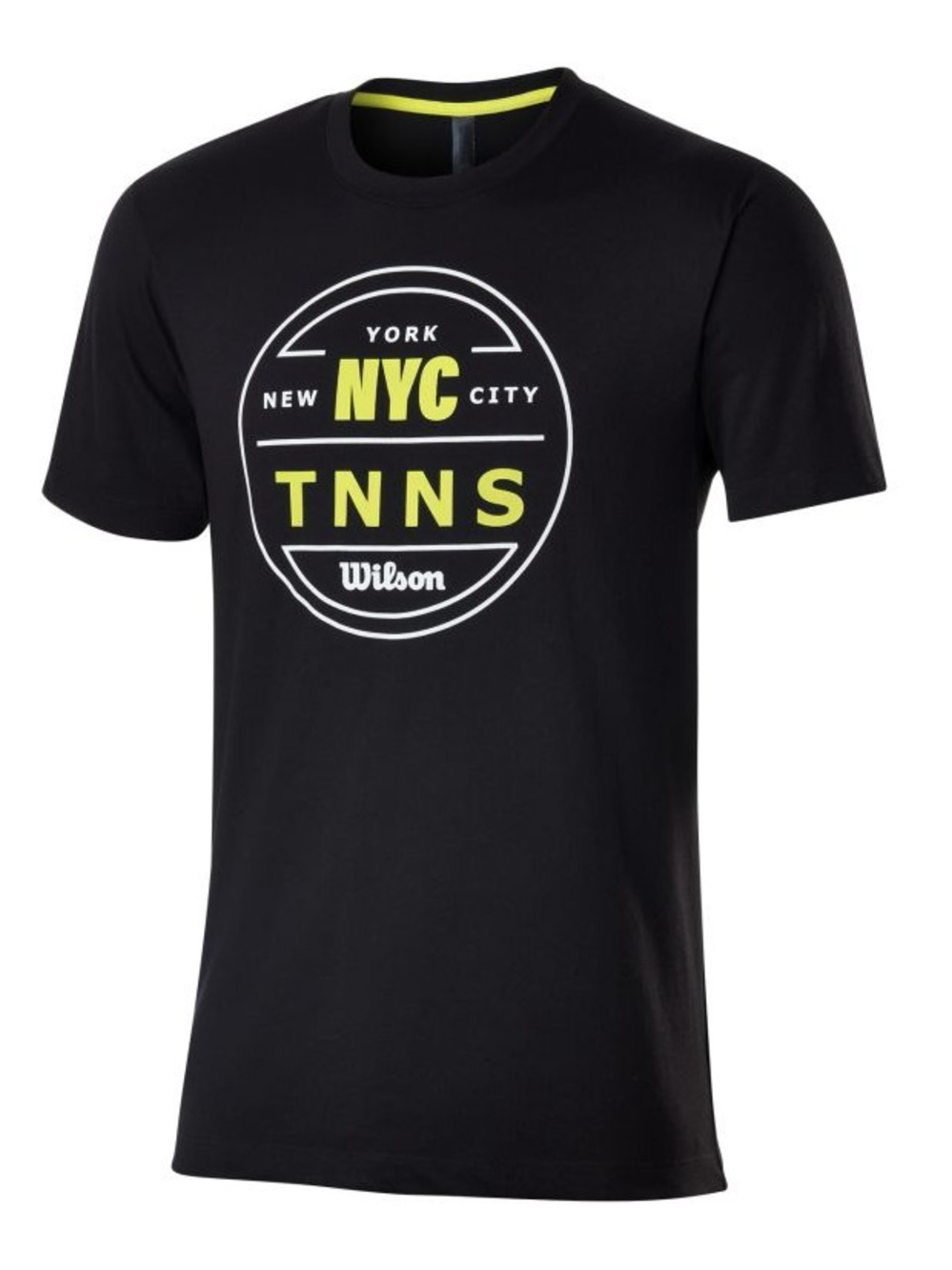 Wilson Black NYC TNNS Graphic Tee, Size Small
